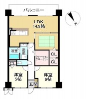 DEMO-01 ●2026年7月リフォーム済
●家具・照明付き
●ペット飼育可（規約有）
●南西向きバルコニー