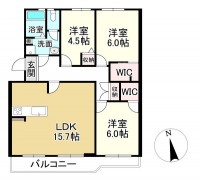 DEMO-01 ●令和8年8月リフォーム済
●南西向きバルコニー
●浴室に窓有り
●対面キッチン