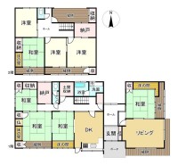 DEMO-01 ●土地151.25坪!庭付き一戸建て
●南東角地物件!
●7SLDK