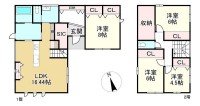 DEMO-01 ●2024年3月建築、オール電化住宅
●長期優良住宅
●太陽光パネル　7.2ｋW搭載
●LDと寝室に床暖房あり