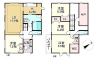 DEMO-01 ●JR草津線「甲西駅」徒歩9分
●2019年トイレ交換、2017年ボイラー交換
●リビングダイニングに床暖房あり
●全居室南西側に窓有り